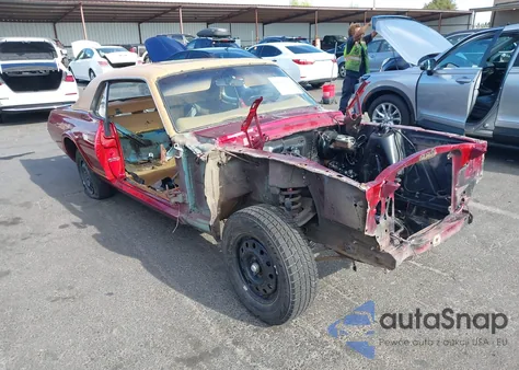 1967 Mercury Cougar из США, поврежденный, VIN 0000007F91C629927